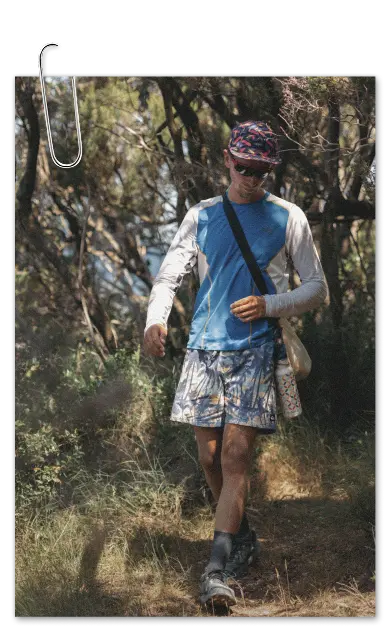 Guide Rodion Masalyuk — portrait in the mountains